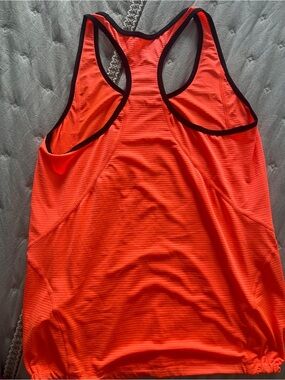 Women’s Orange Racerback Active Tank Top